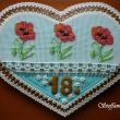 Srdce z pern�ku....34x25cm......2011.....